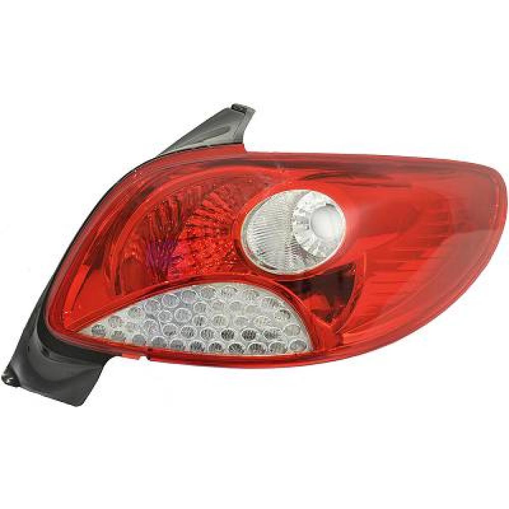 fanale posteriore sinistro senza portalampada versione visteon peugeot 206 plus 2009 2013 pg0114154