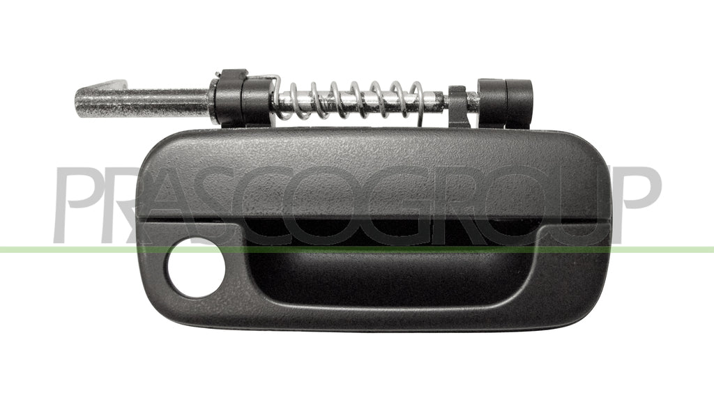 maniglia anteriore destra esterna nera con foro nottolino peugeot 406 1995 1999 pg0578001