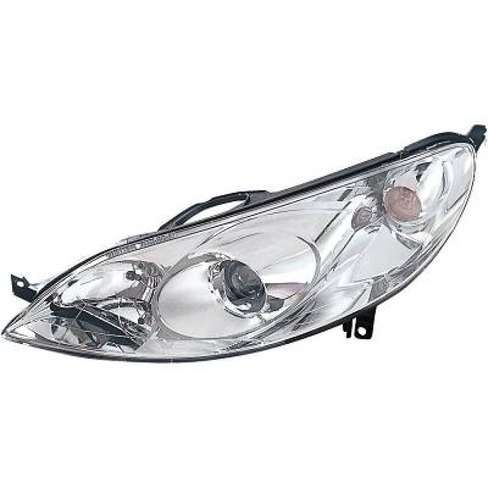 proiettore sinistro h1 h7 elettrico con motore peugeot 407 2004 2007 pg0614904