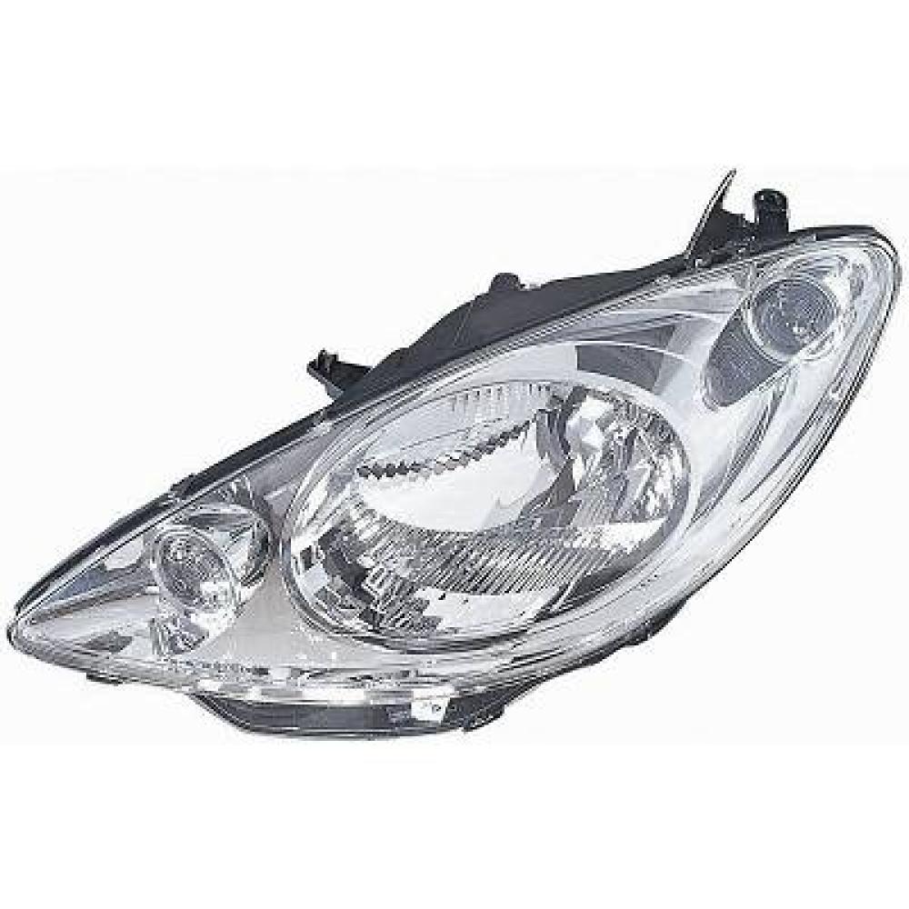 proiettore sinistro h4 elettrico senza motore peugeot 107 2012 2013 pg2044804