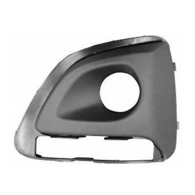 griglia sinistra paraurti anteriore nera con sede fendi e luce diurna led con fori modanatura peugeot 108 2014 pg2062134