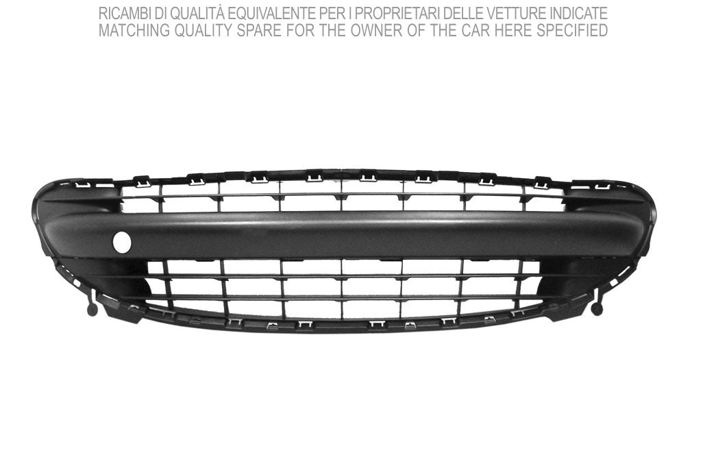 griglia paraurti anteriore centrale nera peugeot 207 2006 2009 pg3202120