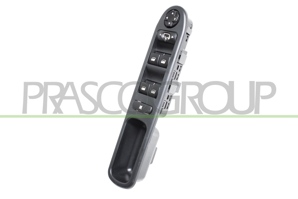 pulsantiera alzacristallo porta anteriore sinistra nera 4 interruttori 18 pins peugeot 207 2006 2009 pg320ws04