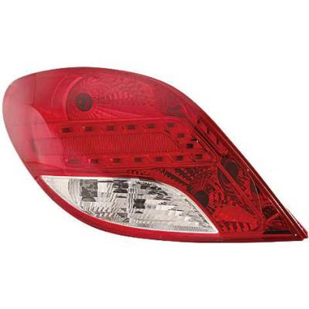 fanale posteriore destro senza portalampad led peugeot 207 2009 2012 pg3244163