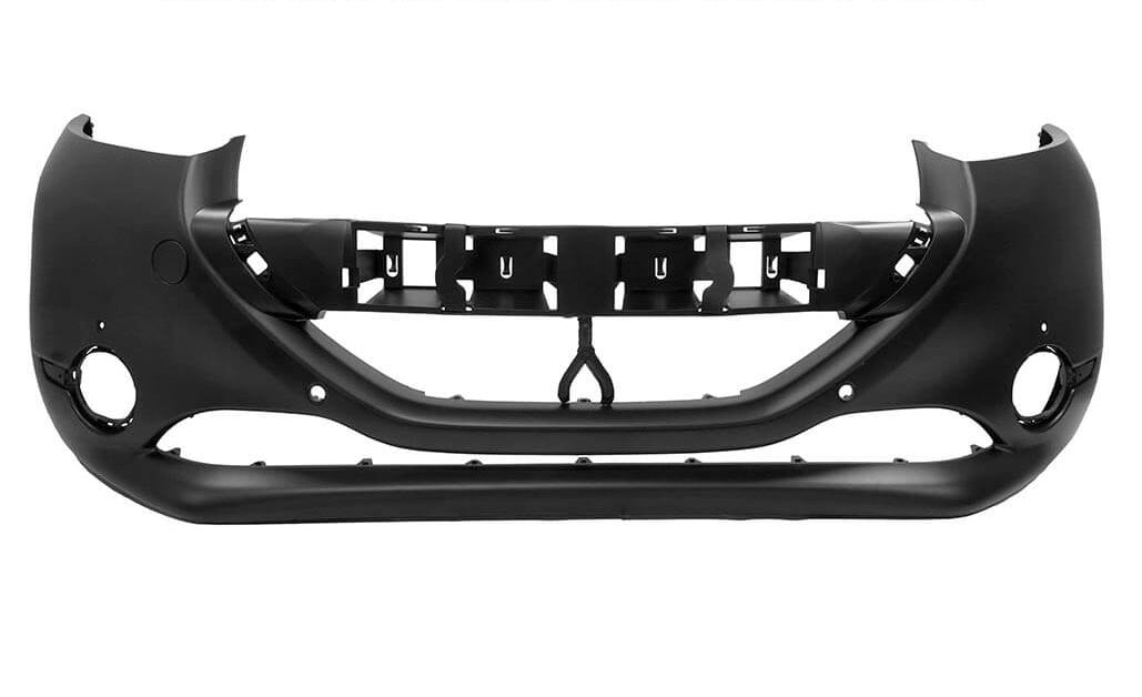 paraurti anteriore con primer con fori pdc supporti peugeot 208 2012 2015 pg3261011