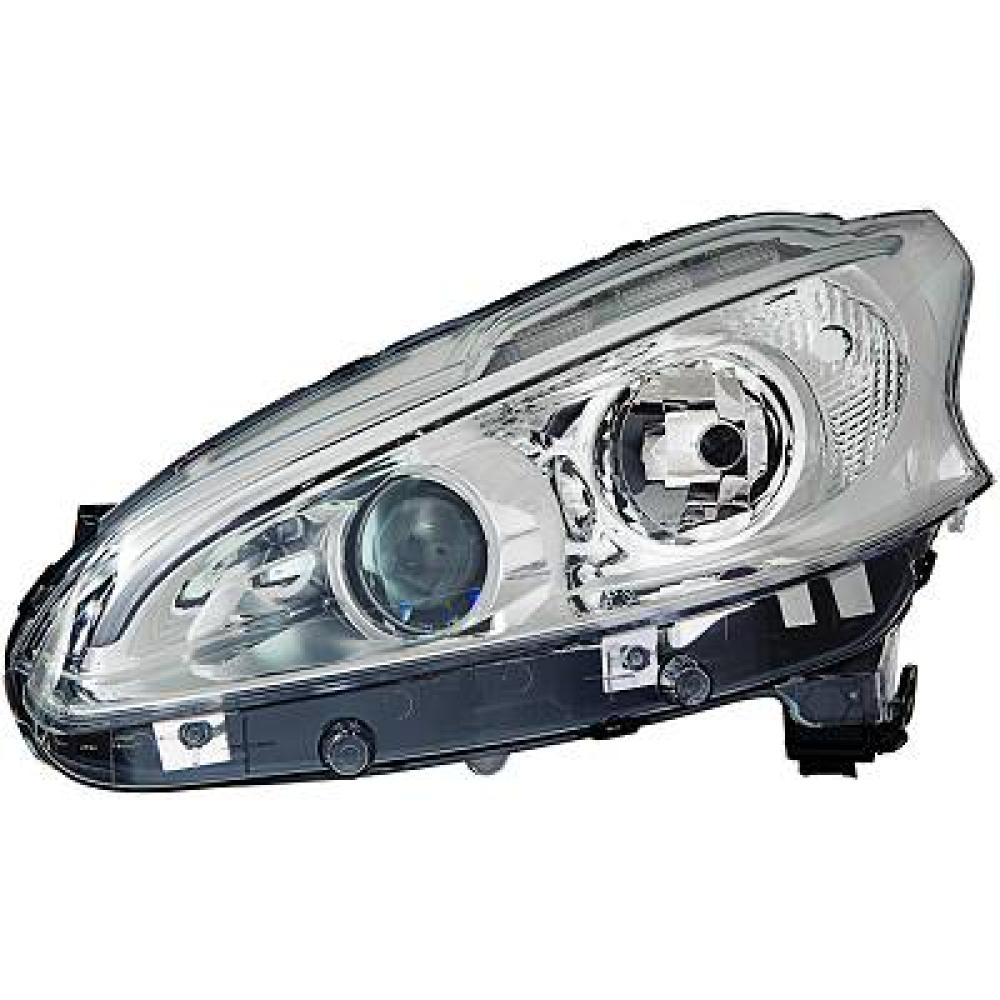 proiettore destro h7 h7 elettrico senza motore led peugeot 208 2012 2015 pg3264905