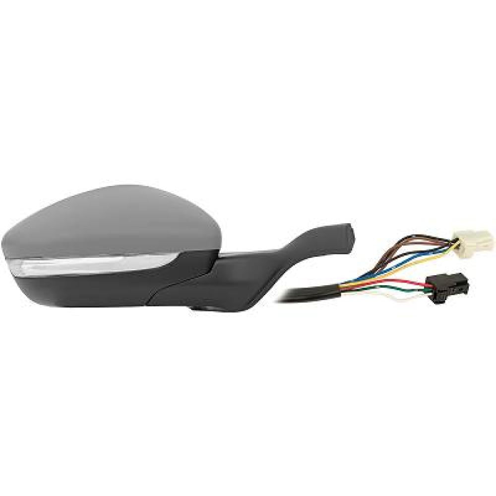 retrovisore sinistro elettrico termico con primer con fanale convesso peugeot 208 2015 2019 pg3267344