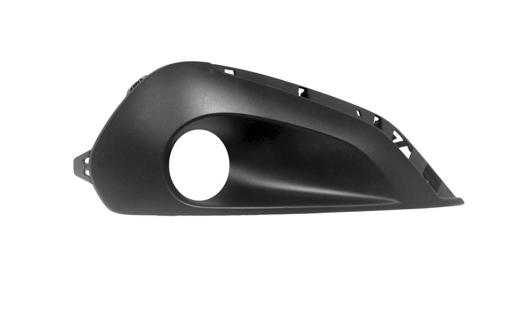 griglia destra paraurti anteriore nera con sede fendi con fori modanatura peugeot 208 2015 2019 pg3282123