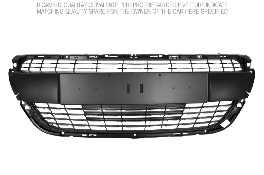 griglia radiatore nera con finiture cromate mod allure peugeot 208 2015 2019 pg3282130