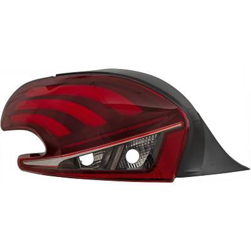 fanale posteriore sinistro senza portalampad led peugeot 208 2015 2019 pg3284154