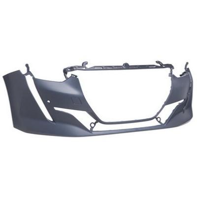 paraurti anteriore con primer con fori pdc supporti con tracce park assist peugeot 208 2019 2023 pg3301011