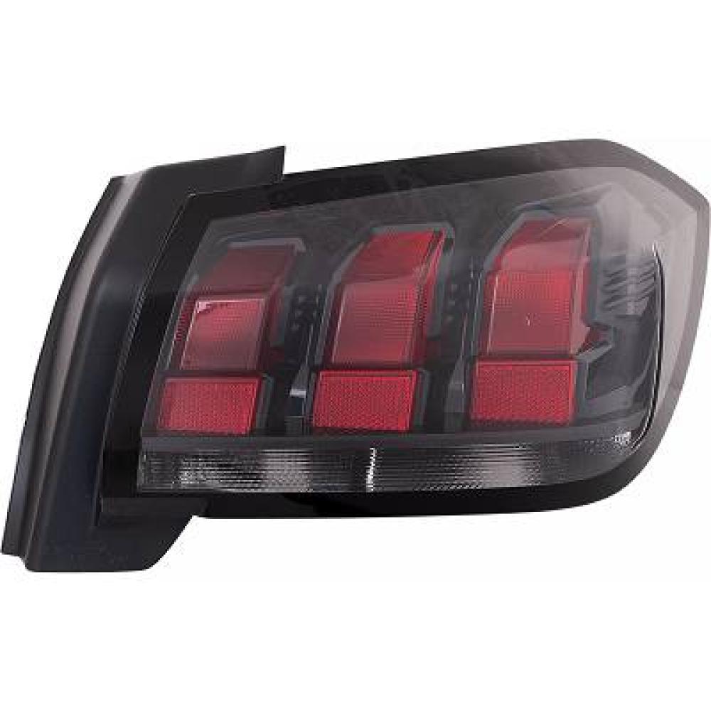 fanale posteriore destro senza porta lampada versione valeo peugeot 208 2019 2023 pg3304153