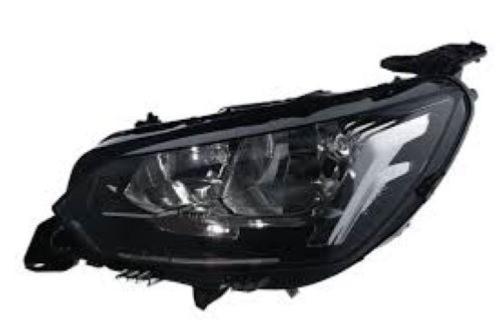 proiettore sinistro h9 h18 elettrico con motore con luce diurna versione valeo peugeot 2008 2019 2023 pg3304914