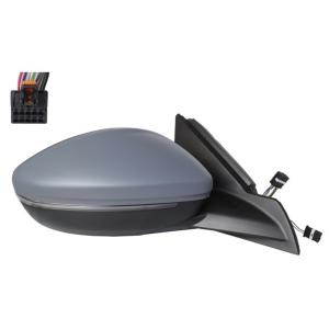 retrovisore destro elettrico con primer termico chiudibile con fanale con sonda convesso 10 pins peugeot 208 2019 2023 pg3307333