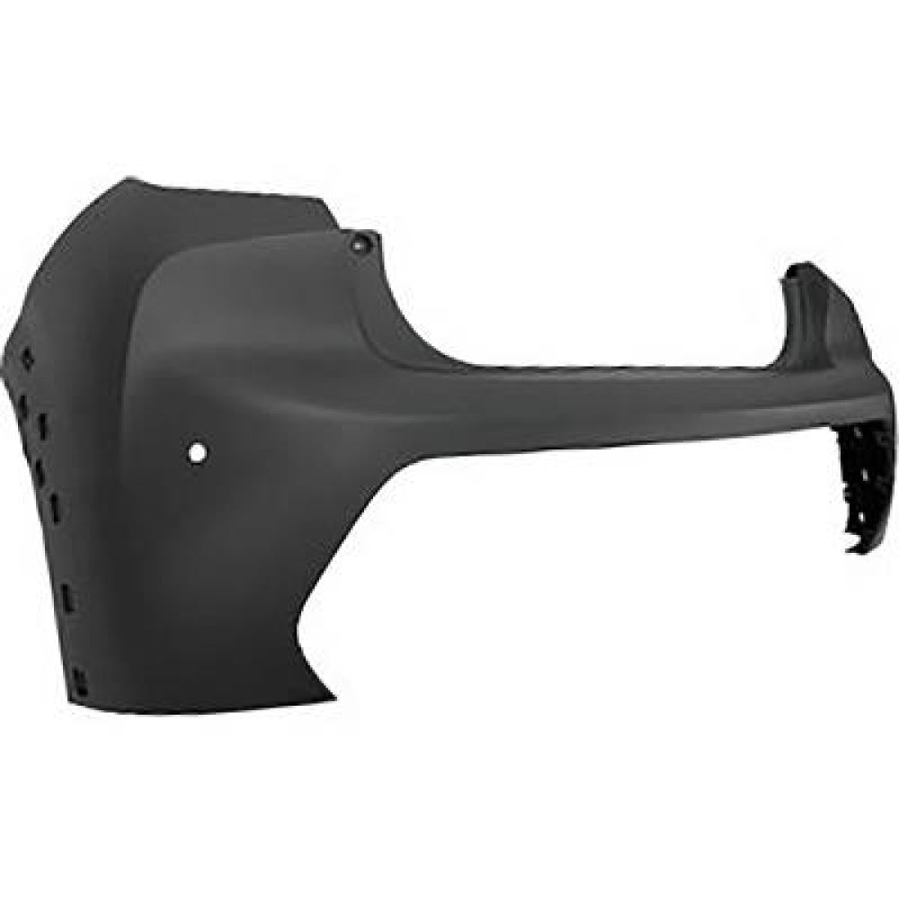 paraurti posteriore con primer con fori pdc supporti con tracce telecamera e park assist con fori parafanghini peugeot 208 gt line 2019 2023 pg3311051
