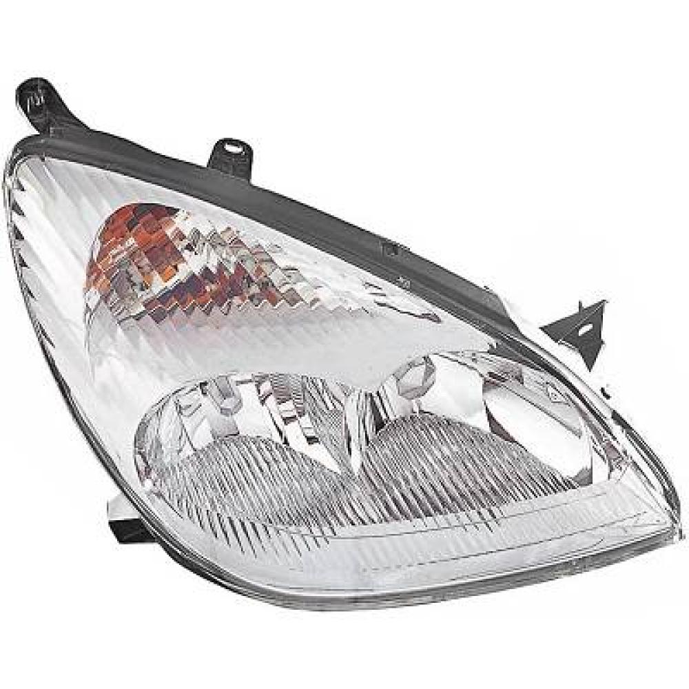 proiettore destro h7 h1 h1 elettrico senza motore versione valeo peugeot 307 2001 2005 pg4204913