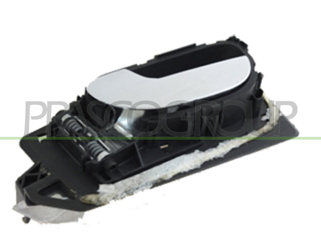 maniglia anteriore sinistra interna con leva cromata con mostrina nera peugeot 307 2005 2009 pg4208402
