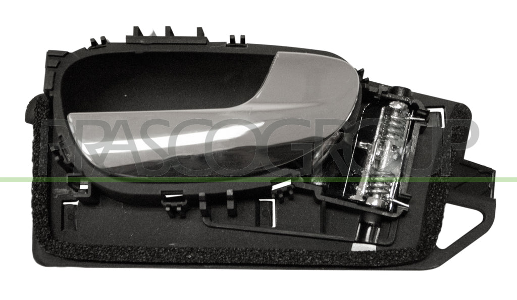 maniglia posteriore destra interna con leva cromata con mostrina nera peugeot 307 2001 2005 pg4208501