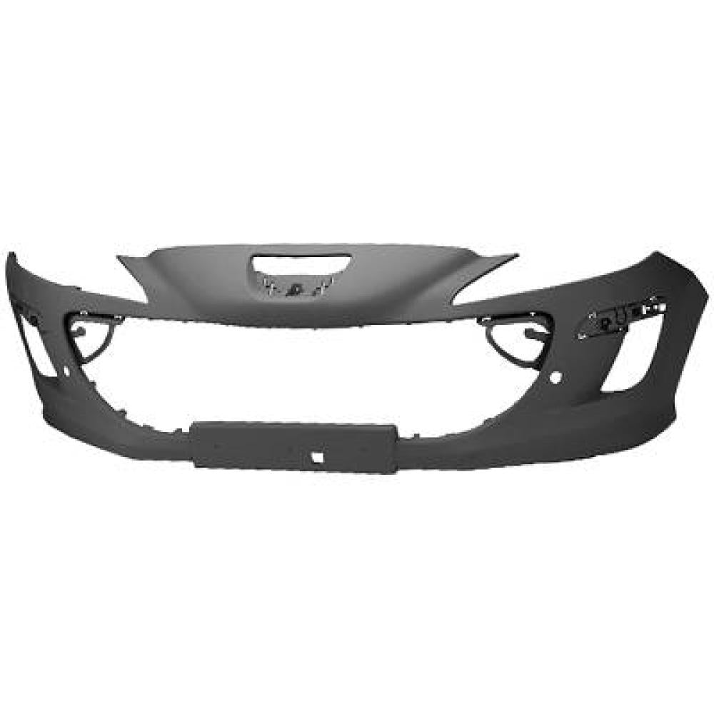 paraurti anteriore con primer con fori modanatura con fori pdc supporti con tracce lavafari peugeot 308 t7 2007 2011 pg4241021