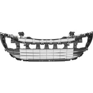 griglia paraurti anteriore centrale nera con modanatura cromata mod station wagon peugeot 308 t7 2007 2011 pg4242110