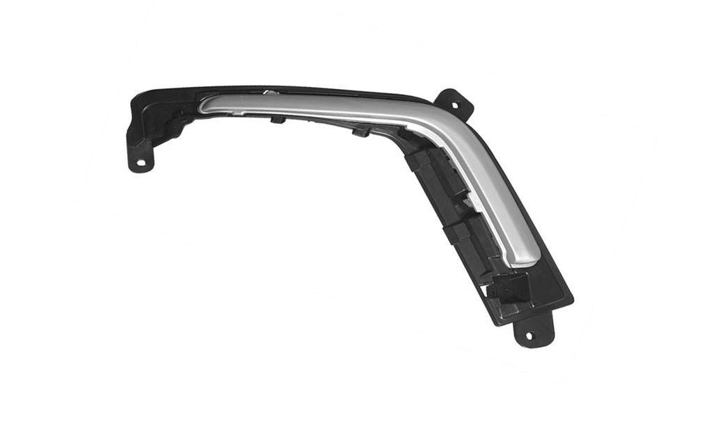 cornice griglia destra paraurti anteriore con modanatura grigia peugeot 308 t7 2011 2013 pg4261233