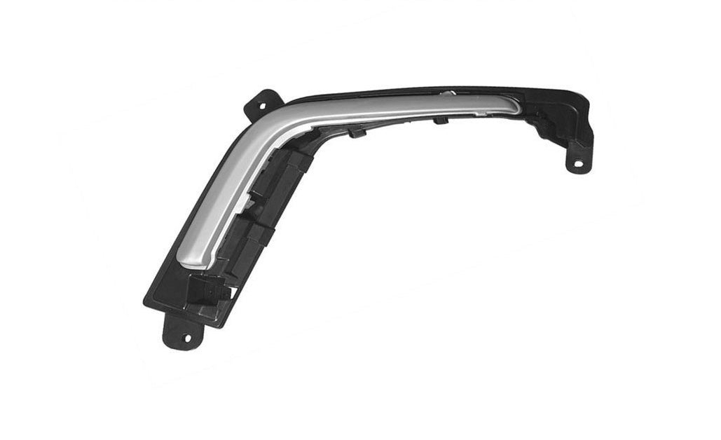 cornice griglia sinistra paraurti con modanatura grigia peugeot 308 t7 2011 2013 pg4261234