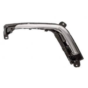 cornice griglia destra paraurti anteriore con modanatura cromata peugeot 308 t7 2011 2013 pg4261243