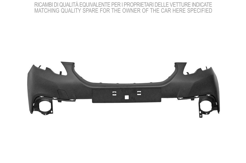 paraurti anteriore superiore con primer con tappo copri gancio traino con tracce pdc peugeot 2008 2013 2016 pg5001001