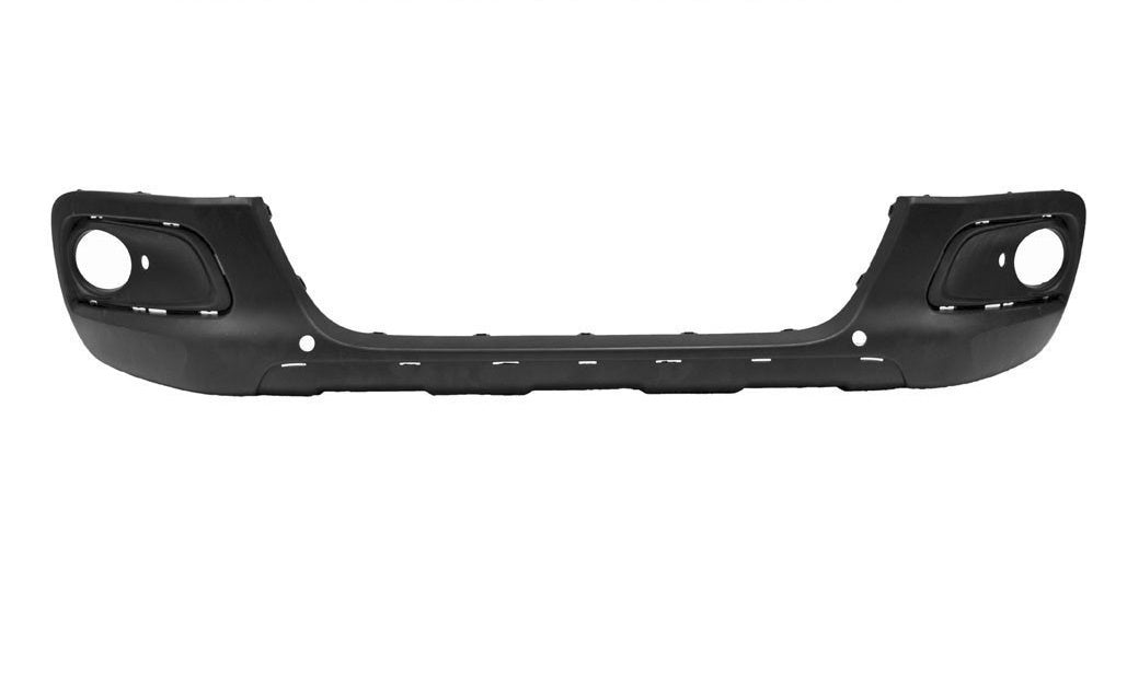 paraurti anteriore inferiore nero goffrato con sede fendi con fori pdc con fori cornice con fori modanatura centrale peugeot 2008 2013 2016 pg5001041