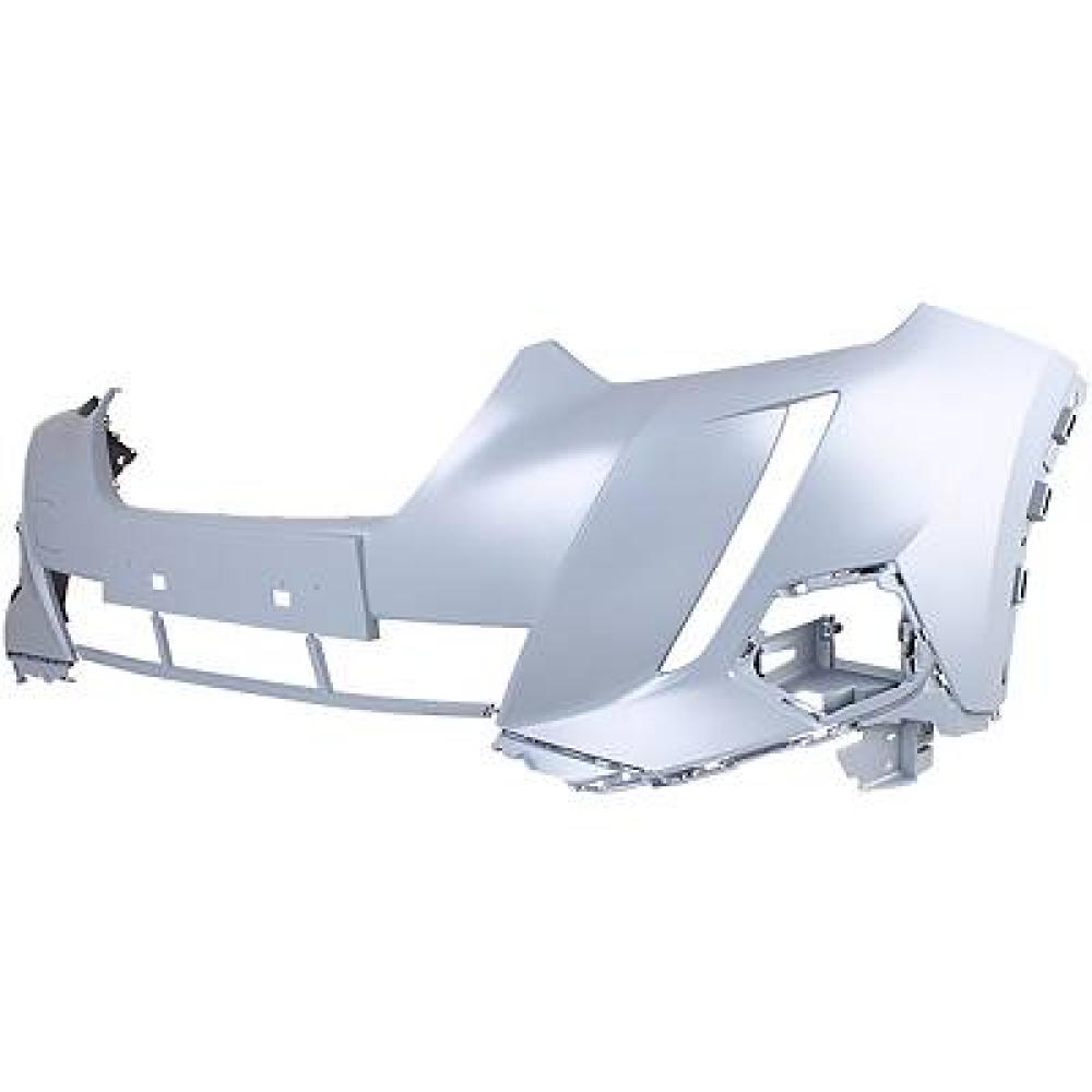 paraurti anteriore con primer con tappo coprigancio con tracce pdc e park assist peugeot 2008 2019 2023 983851651t