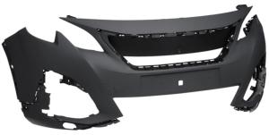 paraurti anteriore con primer con tappo copri gancio con tracce park assist senza guida aria superiore proiettore led mod gt line peugeot 3008 2017 2020 pg5241031