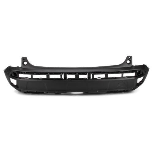 paraurti posteriore inferiore nero goffrato con fori pdc supporti con fori park assist peugeot 3008 2017 2020 pg5241082