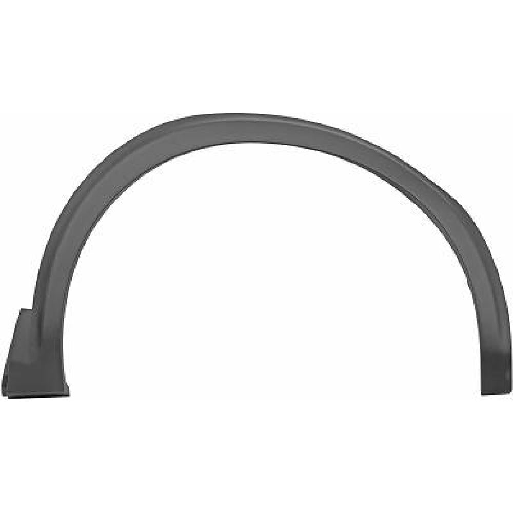 parafanghino anteriore sinistro nero goffrato con clips peugeot 3008 2017 2020 pg5241582
