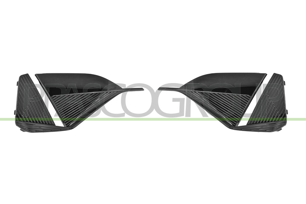 kit griglie paraurti anteriore nere lucide destra sinistra peugeot 408 2022 pg6502225