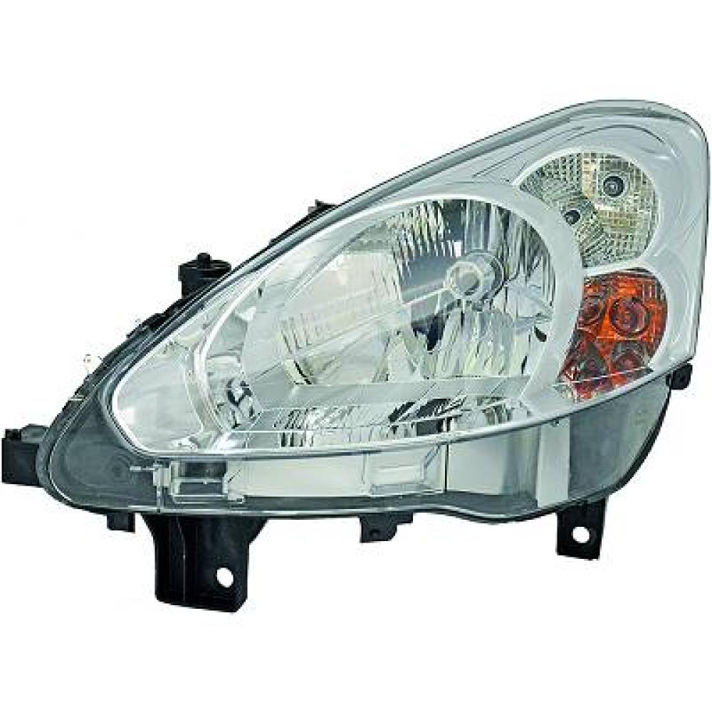 proiettore sinistro h4 elettrico con motore peugeot partner 2012 2015 pg9104806