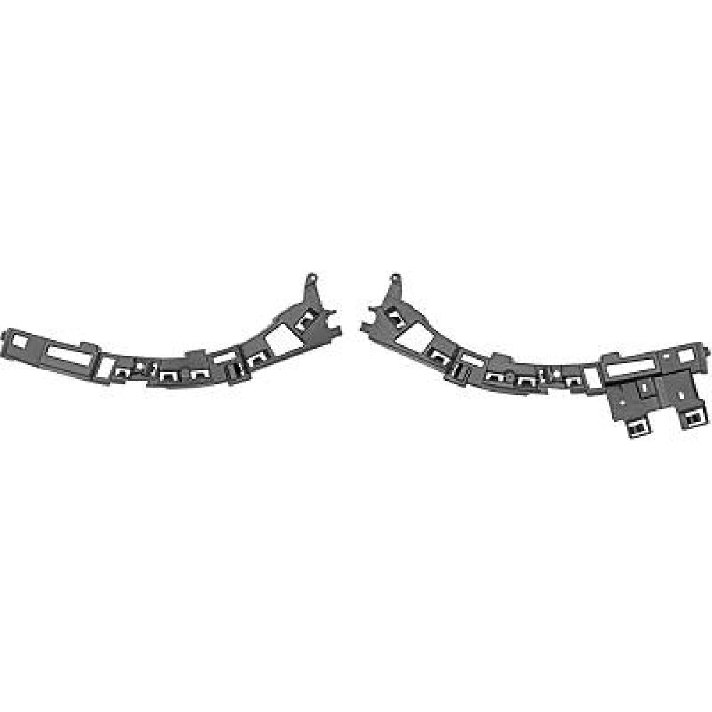 kit staffe paraurti anteriore laterali destra sinistra peugeot rifter 2018 2024 pg9131005