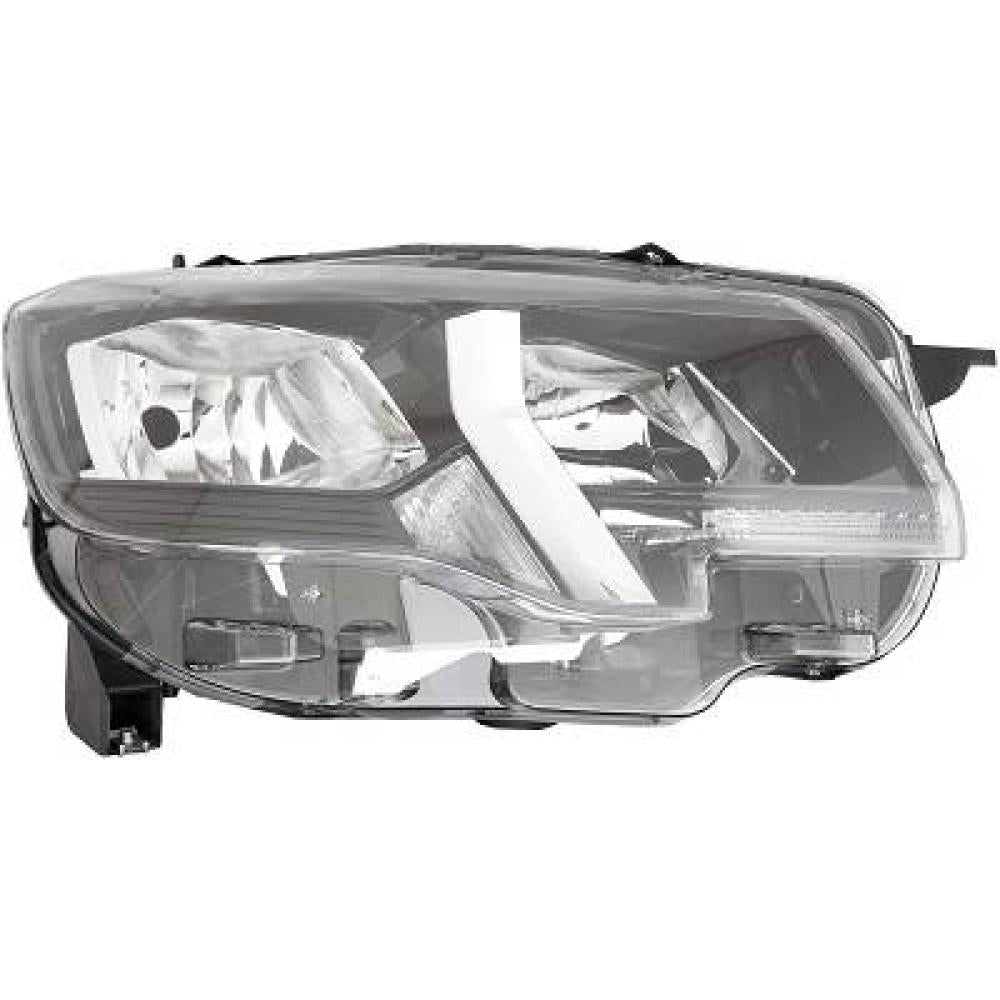 proiettore sinistro h7 h1 elettrico con motore peugeot rifter 2018 2024 pg9134906