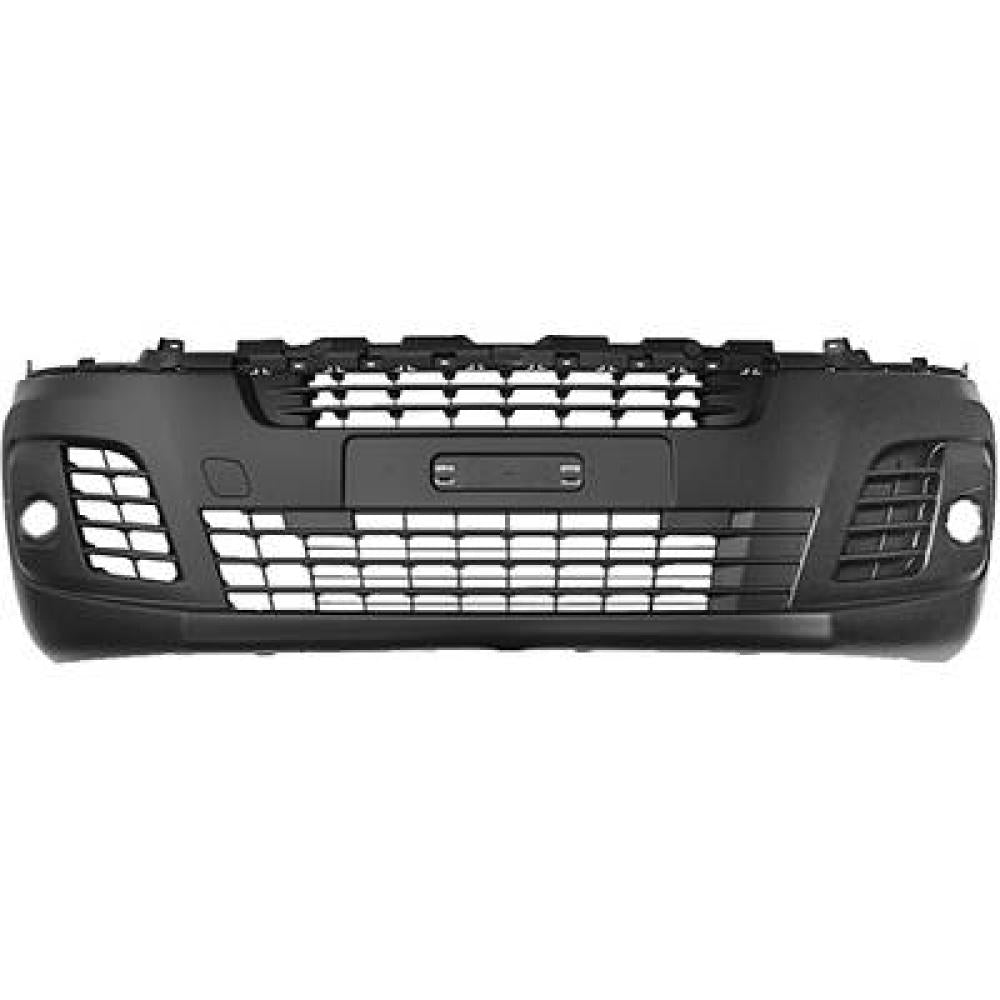 paraurti anteriore nero goffrato con tappo coprigancio con sede fendi opel vauxhall vivaro c 2019 2023 pg9241011