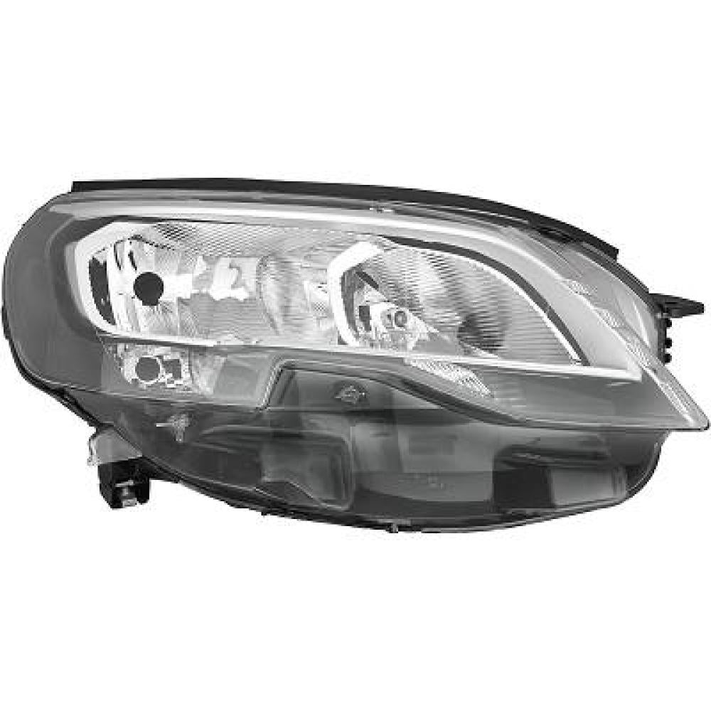 proiettore destro h1 h7 elettrico con motore peugeot traveller 2016 2023 pg9244903