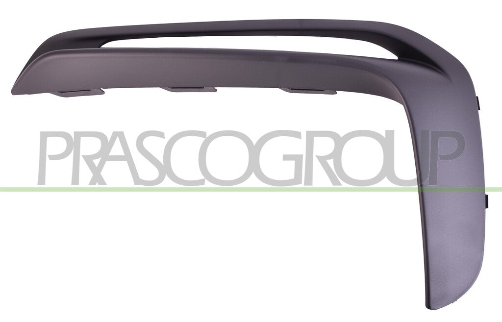 modanatura sinistra paraurti anteriore nera goffrata porsche cayman boxster gt4 982 718 2019 pr5081224