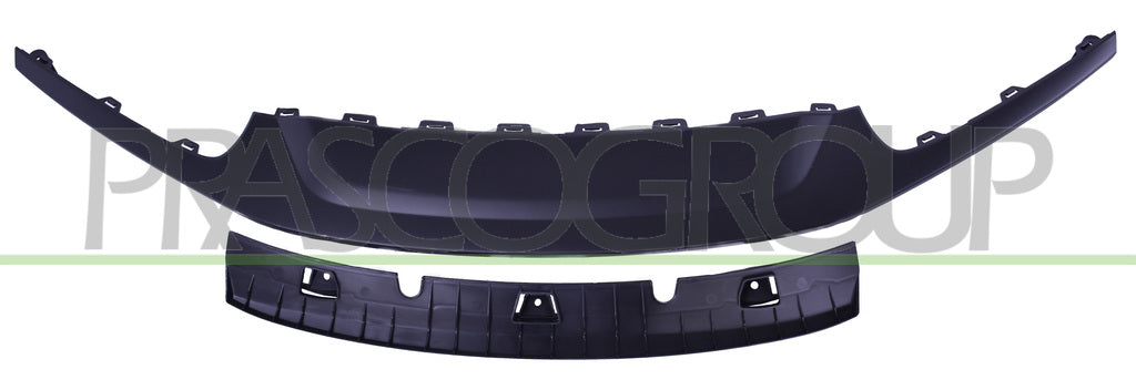 spoiler paraurti anteriore nero goffrato porsche cayman boxster gt4 982 718 2019 pr5081801