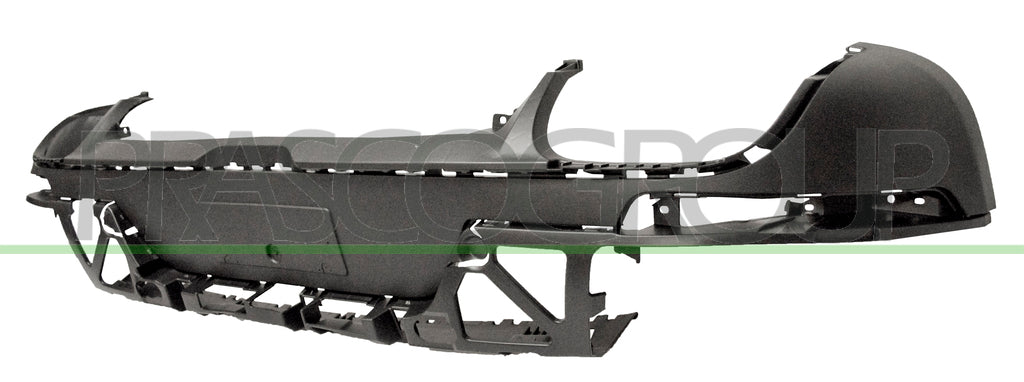 paraurti posteriore inferiore nero goffrato porsche macan 95b 2014 2018 pr7501071