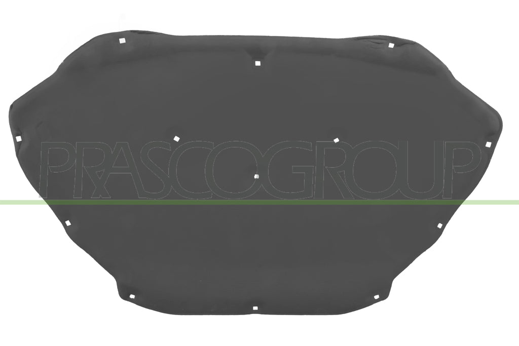 pannello insonorizzatore cofano 13 clips porsche cayenne 92a 2015 2017 pr8261945