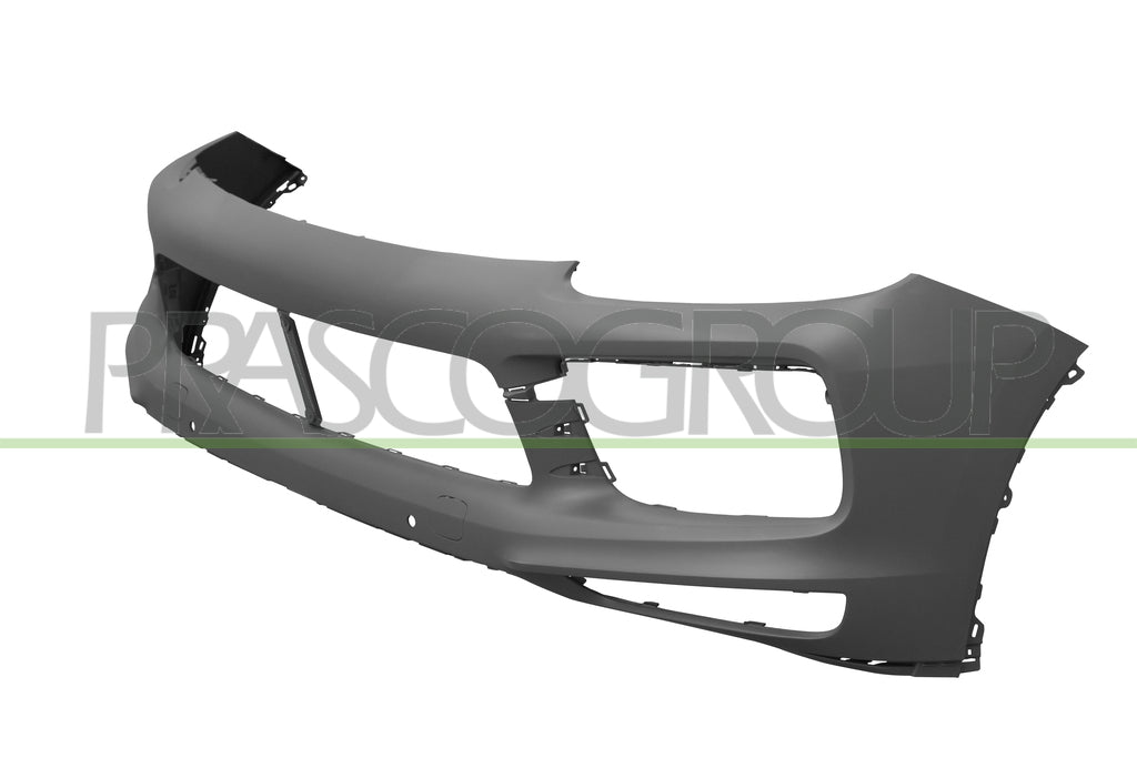paraurti anteriore con primer con fori pdc supporti con tracce park assist porsche cayenne 9py0 2017 pr8281021