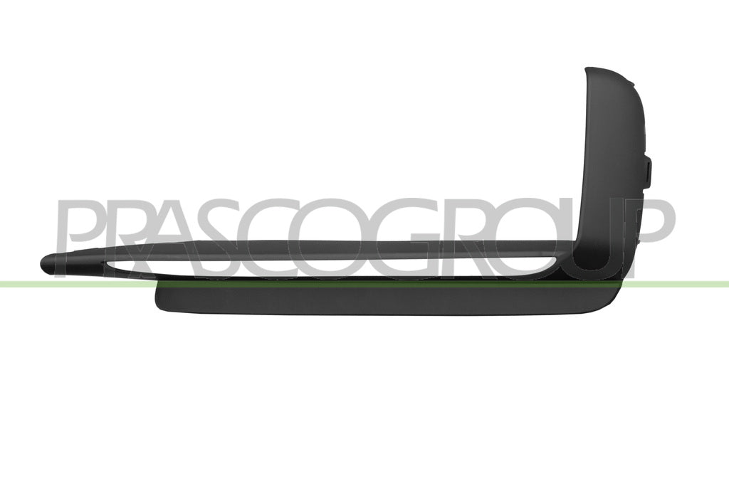 modanatura destra griglia radiatore paraurti anteriore superiore nera goffrata porsche cayenne 9py0 2017 pr8281233