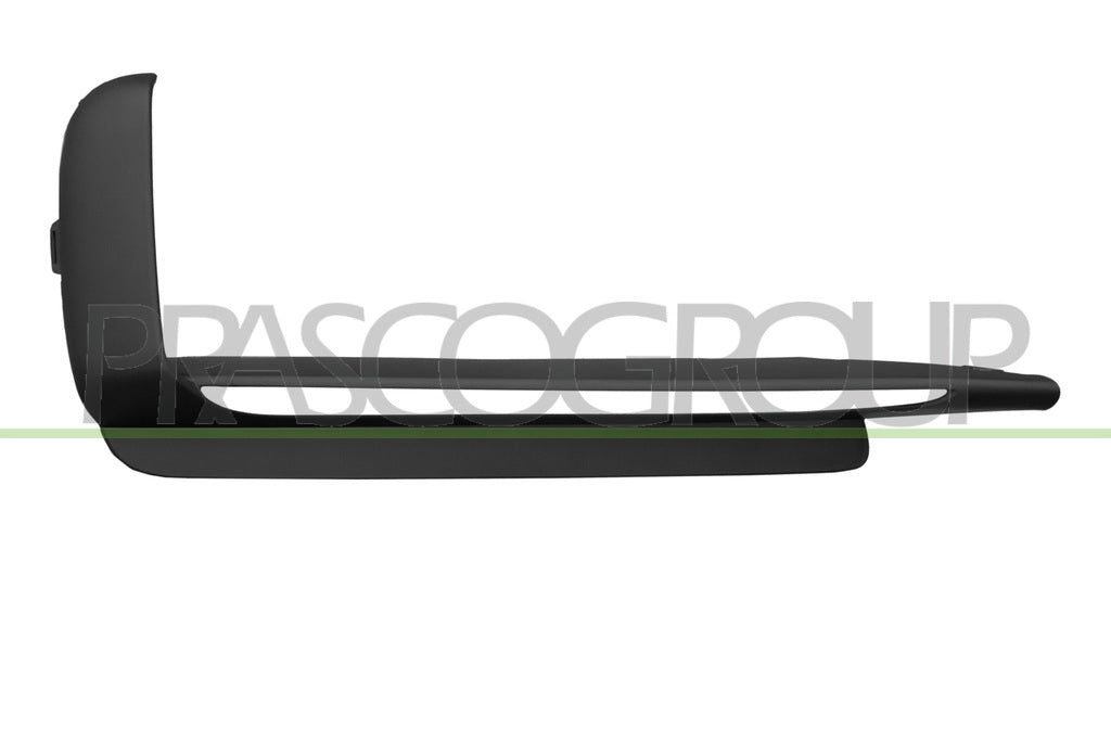 modanatura sinistra griglia radiatore paraurti anteriore superiore nera goffrata porsche cayenne 9py0 2017 pr8281234