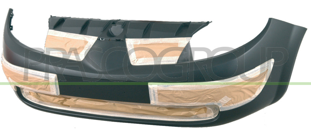 paraurti anteriore con primer con sede fendi con tappo copri gancio renault scenic 2003 2006 rn0321010