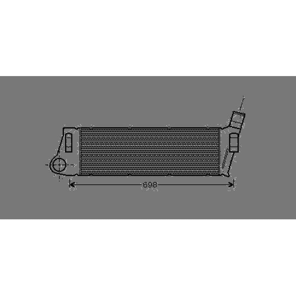 intercooler renault scenic 2003 2006 8200115540