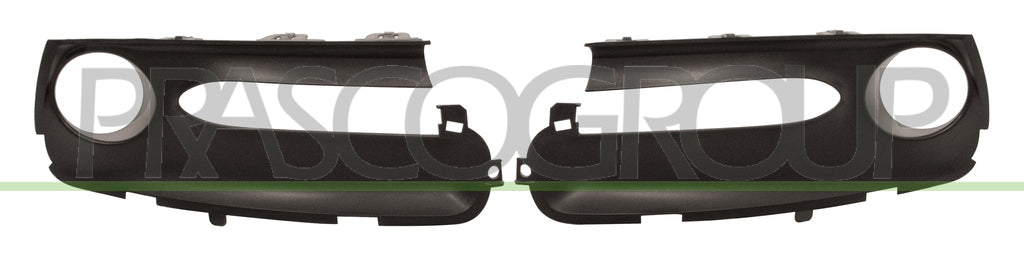 kit griglie paraurti anteriore con sede fendi con sede luci diurne led destra sinistra renault scenic xmod 2013 2016 rn0382140