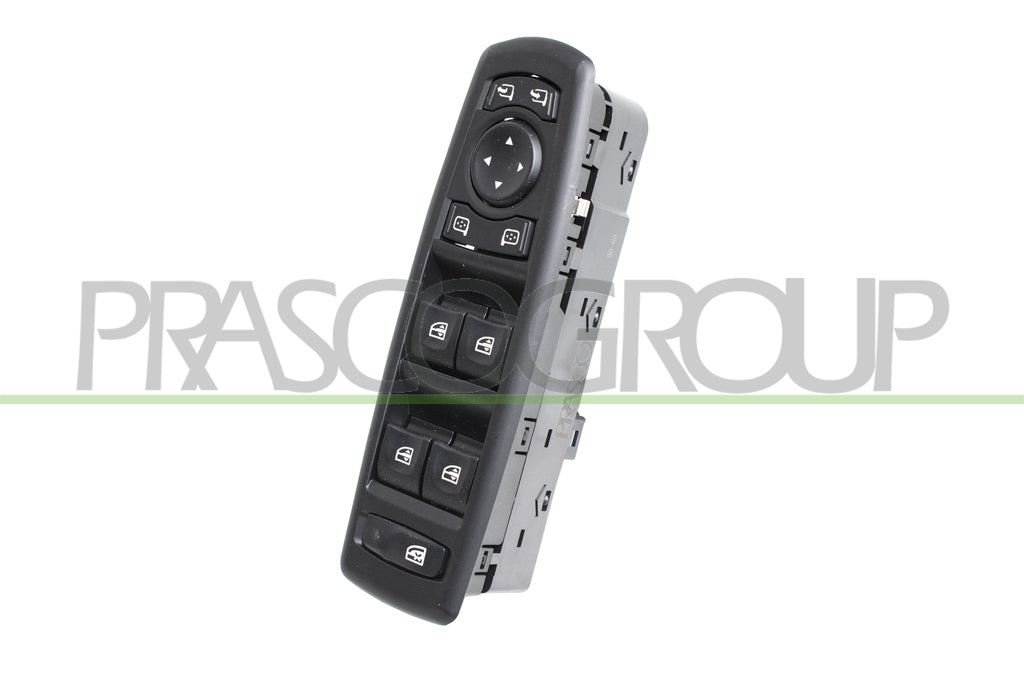 pulsantiera alzacristallo porta anteriore sinistra nera 4 interruttori 19 pins renault 19 1992 1995 rn060ws04